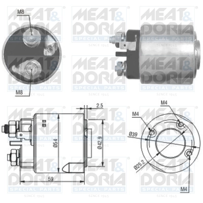 Solenoid Switch, starter